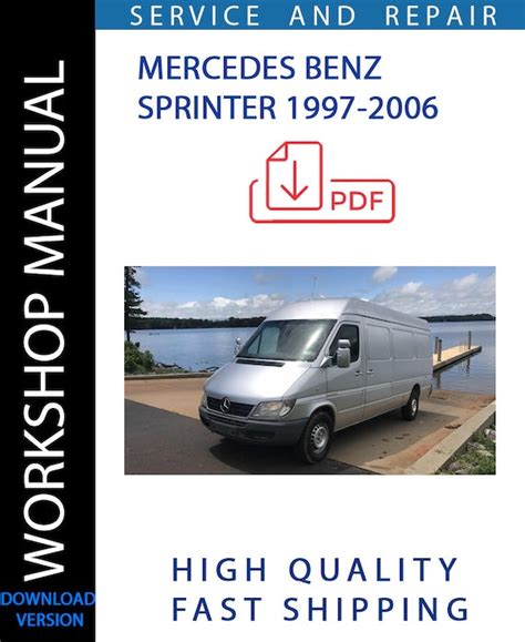 Mercedes Sprinter 313 Cdi Service Manual