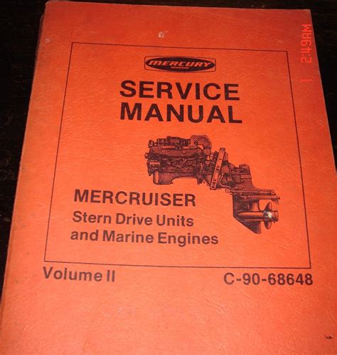 Mercruiser Sevice Manual C 90 68648