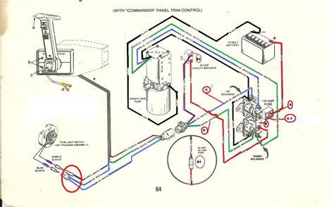 Mercruiser Trim Sender Wiring Diagram