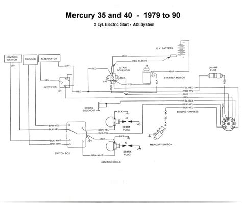 Mercury 35 Hp Wiring Diagram