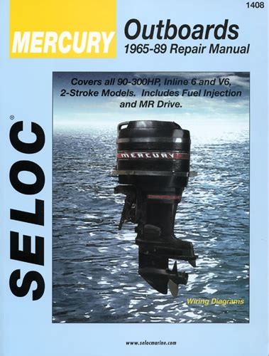 Mercury Download 1965 1989 Service Manual 90 To 300 Hp Outboard