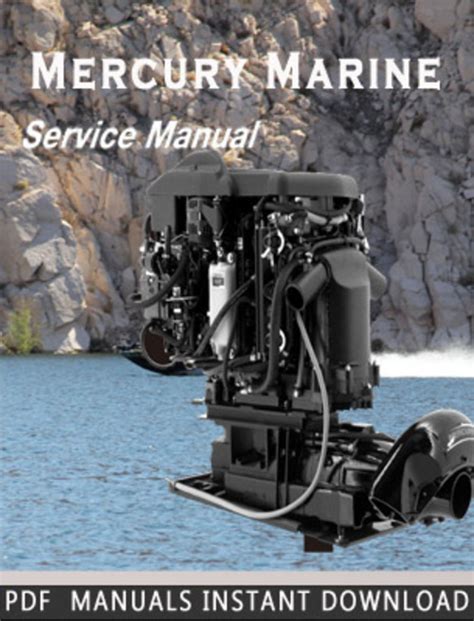 Mercury Marine 210hp 240hp Jet Drive Engine Full Service Repair Manual 1999 Onwards