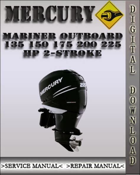 Mercury Mariner 200 Efi 2 Stroke Factory Service Repair Manual