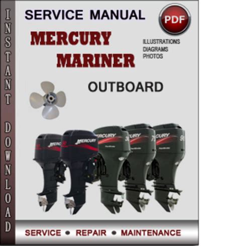 Mercury Mariner Outboard 150 4 Stroke Efi 2002 2007 Factory Service Repair Manual Download Pdf