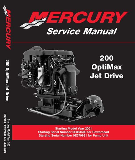 Mercury Mariner Outboard 200hp 225hp Optimax Dfi Service Repair Manual Download 1998 Onwards