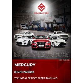 Mercury Marquis 1975 1987 Service Repair Manual