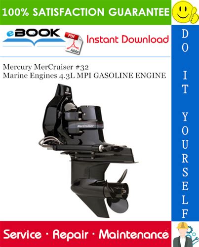 Mercury Mercruiser 32 Marine Engines 4 3l Mpi Gasoline Engine Service Repair Manual Download