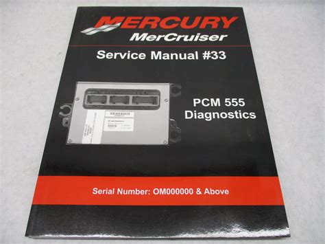 Mercury Mercruiser 33 Pcm 555 Diagnostics Service Manual