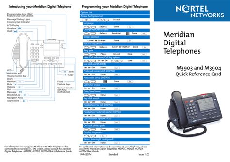 Meridian Phone System Wiring Diagram