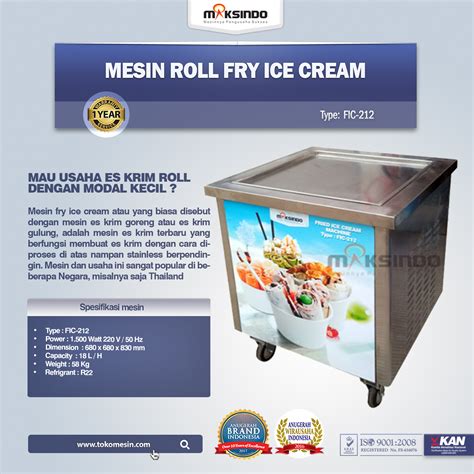 Mesin Es Krim Gulung yang Bisa Hasilkan #Keuntungan #Usaha