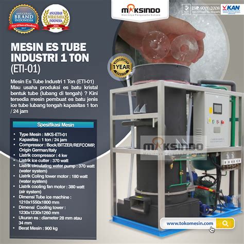 Mesin Es Tube: A Revolutionary Tool for Profitable and Efficient Ice Production