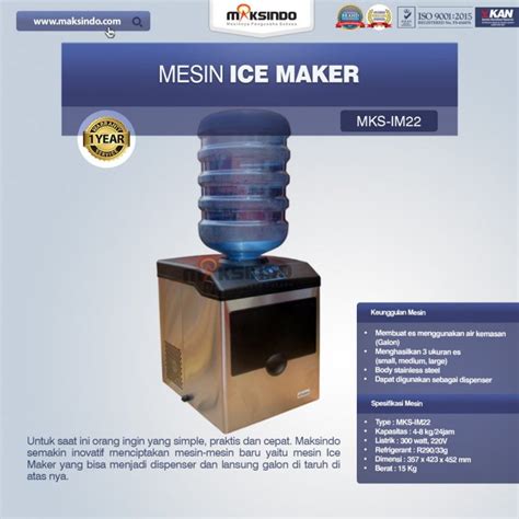 Mesin Ice Cube Industri: The Powerhouse of Commercial Cooling