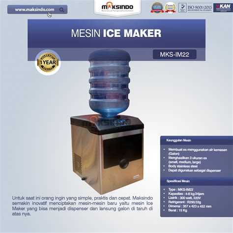 Mesin Ice Maker: Solusi Cerdas untuk Kebutuhan Es Anda!