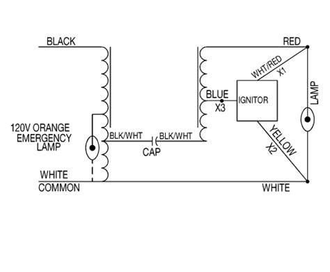 Metal Halide Wiring Diagram 240 Volt