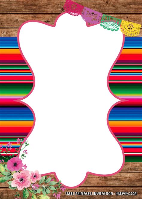 Mexican Invite Template