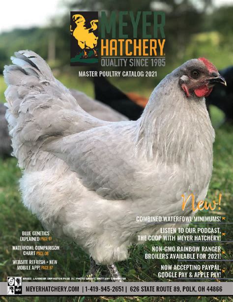 Meyer Hatchery Catalog Request