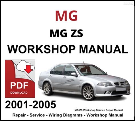 Mg Zs 1999 2005 Factory Service Repair Manual