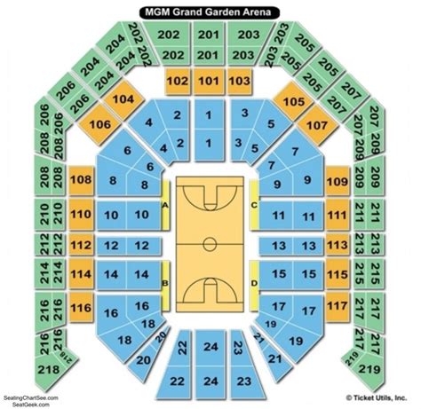 Mgm Stadium Seating Chart