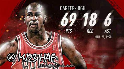 Michael Jordan Career High