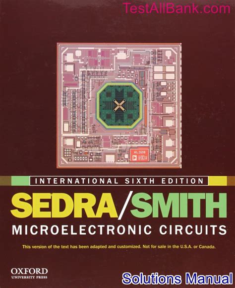 Microelectronic Circuits 6th Edition Solution Manual