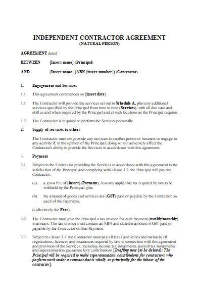 Microsoft Contract Template