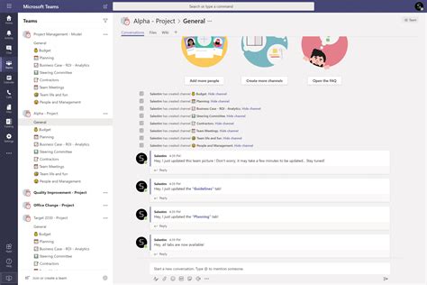 Microsoft Teams Project Management Template