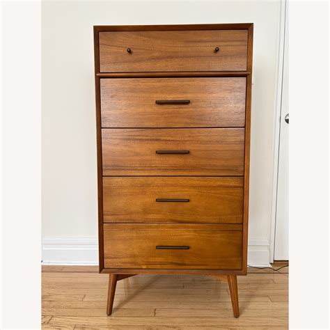 Mid Century 5 Drawer Dresser