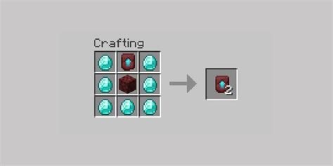 Minecraft Netherite Template