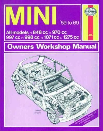 Mini Cooper 1959 1969 Workshop Service Manual Repair