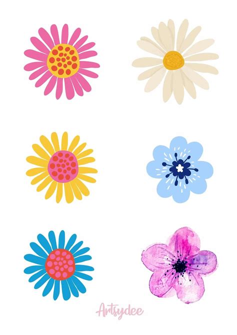 Mini Flower Printable