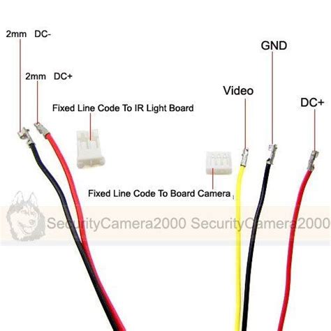 Miniature Cameras Wiring Diagram