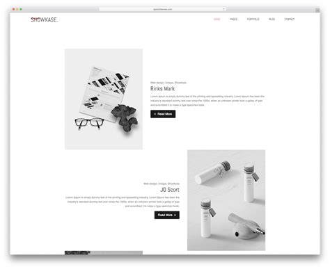 Minimal Website Templates