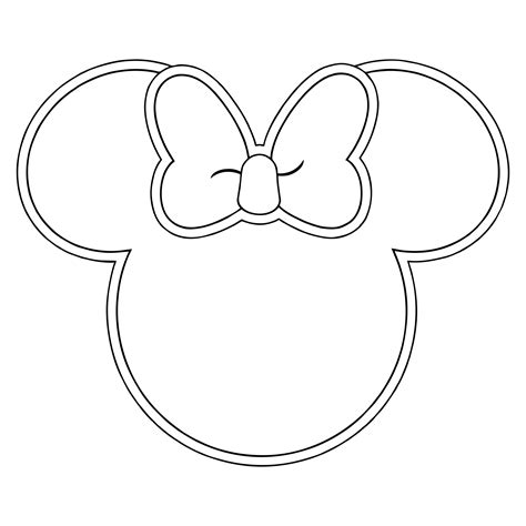 Minnie Mouse Template