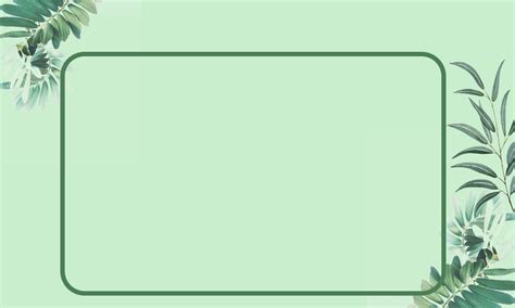 Mint Green Powerpoint Template