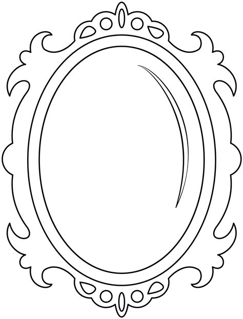 Mirror Template Printable