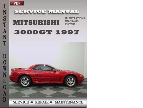 Mitsubishi 3000gt 1997 Factory Service Repair Manual Download