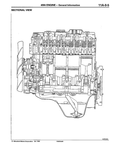 Mitsubishi 4m40 Diesel Engine Workshop Service Repair Manual 1 Download