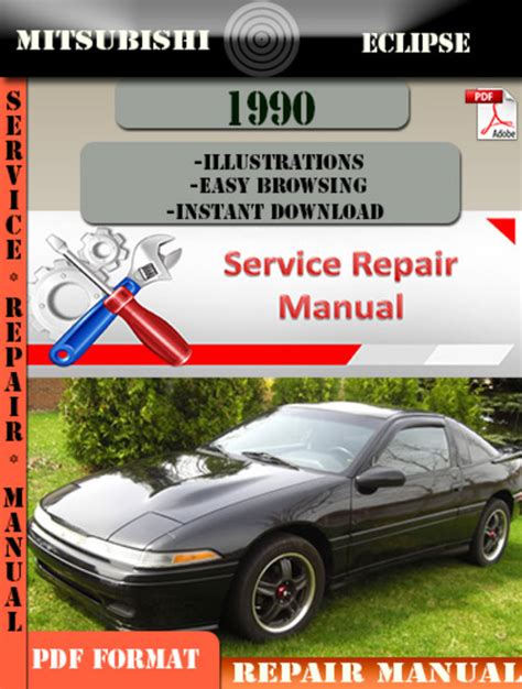 Mitsubishi Eclipse 1990 Repair Service Manual