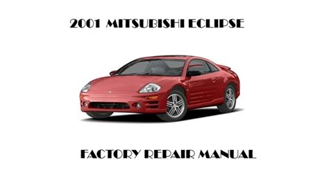 Mitsubishi Eclipse 2001 Factory Service Repair Manual Download