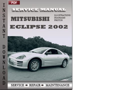 Mitsubishi Eclipse 2002 Repair Service Manual
