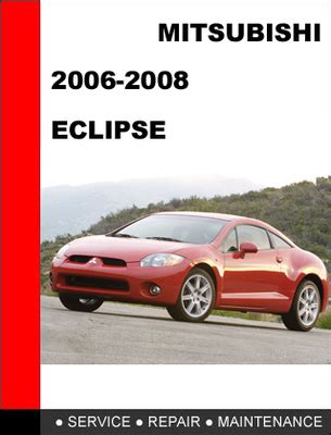 Mitsubishi Eclipse 2006 Factory Service Repair Manual