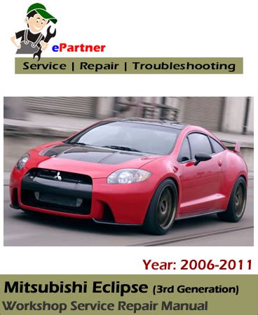 Mitsubishi Eclipse 2011 Repair Service Manual