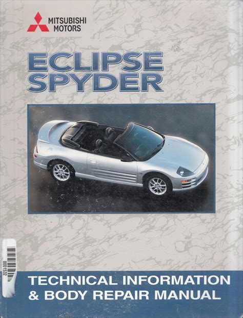 Mitsubishi Eclipse Owners Manual 2001