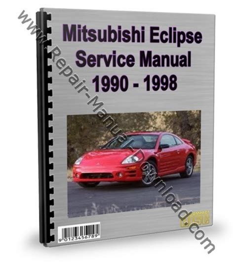 Mitsubishi Eclipse Spyder 1990 1998 Service Repair Manual