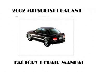 Mitsubishi Galant 1992 Factory Service Repair Manual