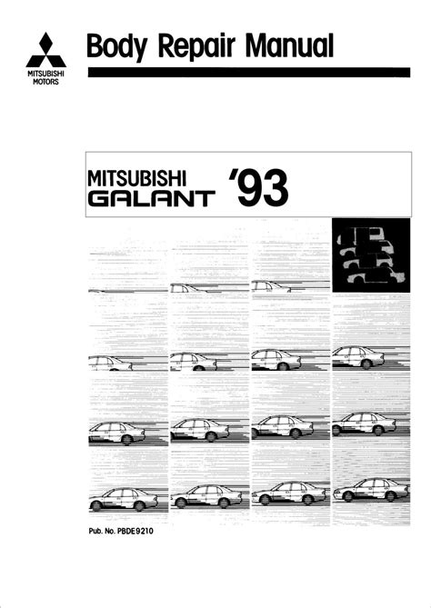 Mitsubishi Galant 1993 Repair Service Manual