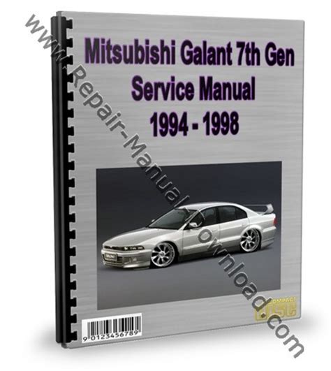 Mitsubishi Galant 1994 1998 Service Repair Manuals