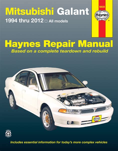 Mitsubishi Galant 1999 Repair Service Manual