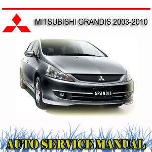 Mitsubishi Grandis Car Service Manual Download