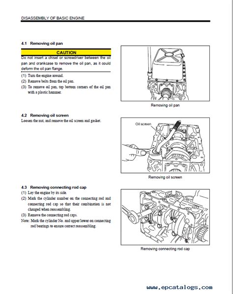 Mitsubishi L Series Diesel Engine Service Repair Manual Download